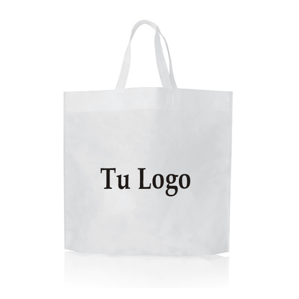 Eco Bolsa 40X45X10 Manija Tiras, Con Impresión - Image 4